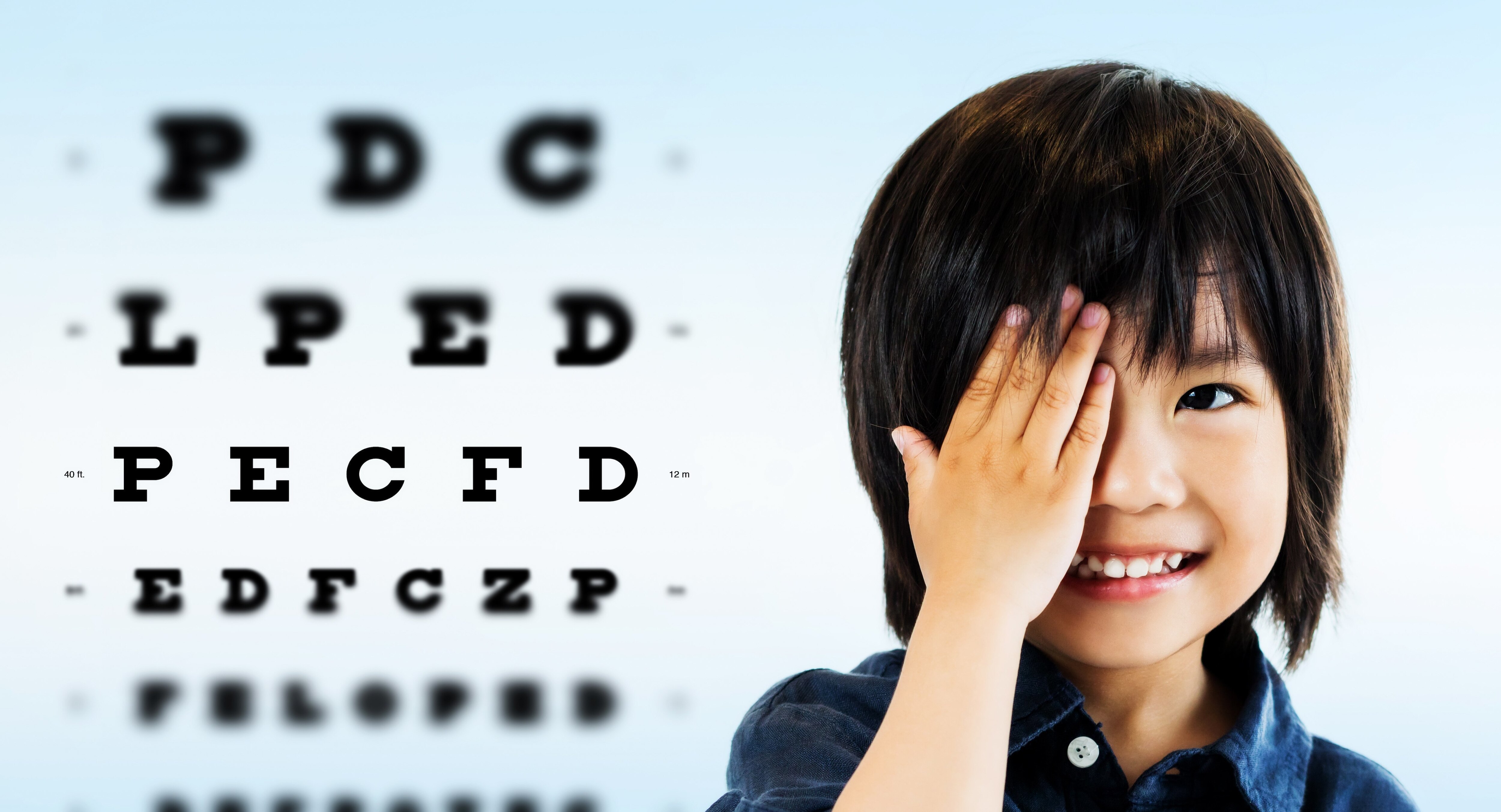 Kids' eye exams