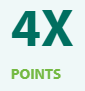 4x points