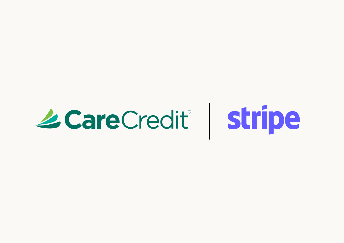 CareCredit and Stripe logos