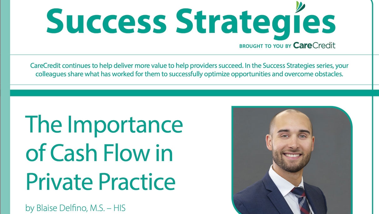 The Importance of Cash Flow in Private Practice