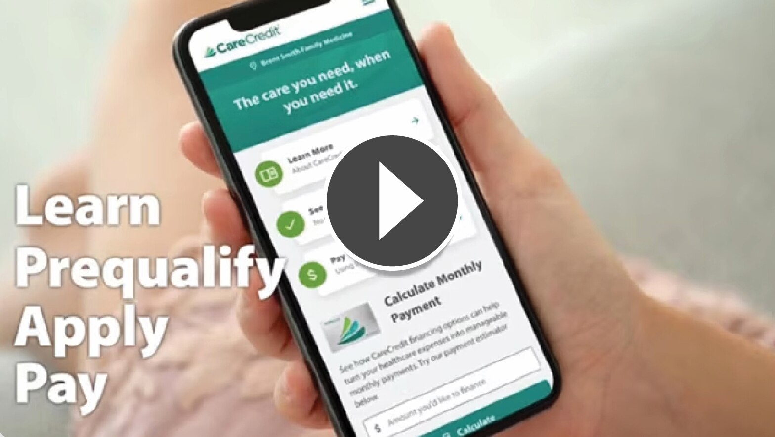 Patient Financing Solutions for Vision Care CareCredit